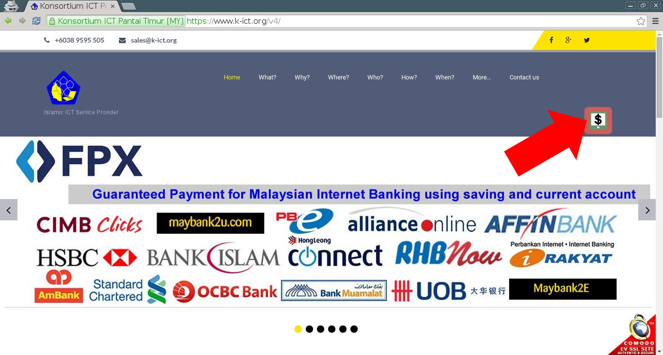 Step 2 : Click on the Bill Online Payment.