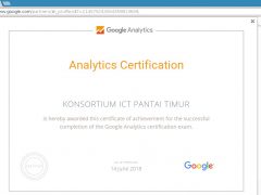 Google Analytics certified